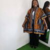 Liya Jacket by Mena Stiches (A mix of yellow, blue and black combination)