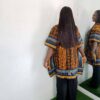 Liya Jacket by Mena Stiches (A mix of yellow, blue and black combination)