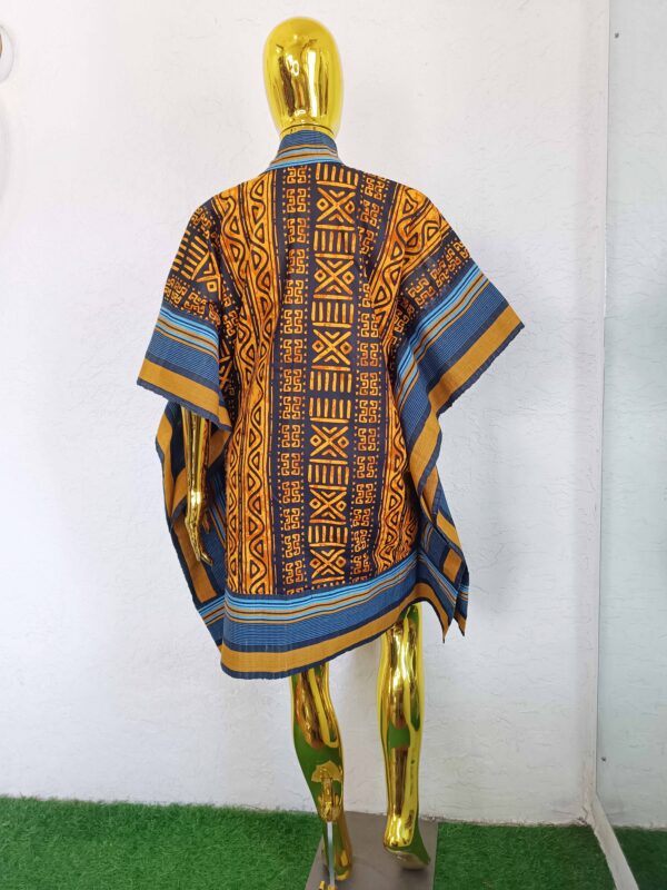 Liya Jacket by Mena Stiches (A mix of yellow, blue and black combination)